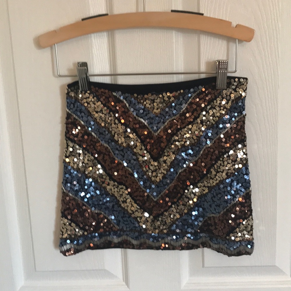 The cutest sequin skirt from flowers by Zoe!!
